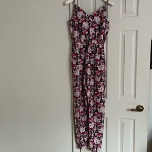 Forever 21 Floral Jumpsuit